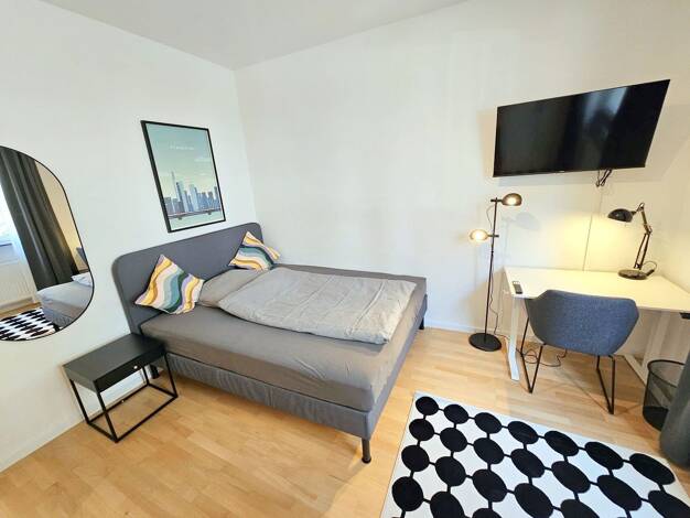WG-Zimmer zur Miete Wohnen auf Zeit 700 € 17 m² EG frei ab 07.01.2026 Hermannstraße EG Nordend - West Frankfurt am Main 60318