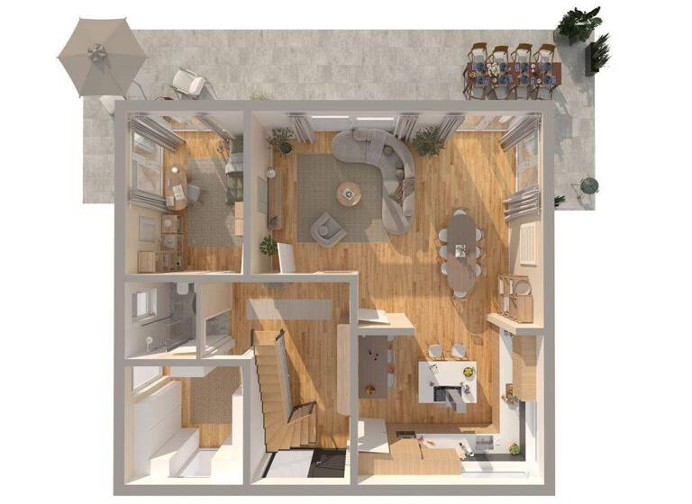 Einfamilienhaus zum Kauf - Erstbezug 456.000 € 6 Zimmer 229,4 m² 560,2 m² Grundstück Storndorf 36318