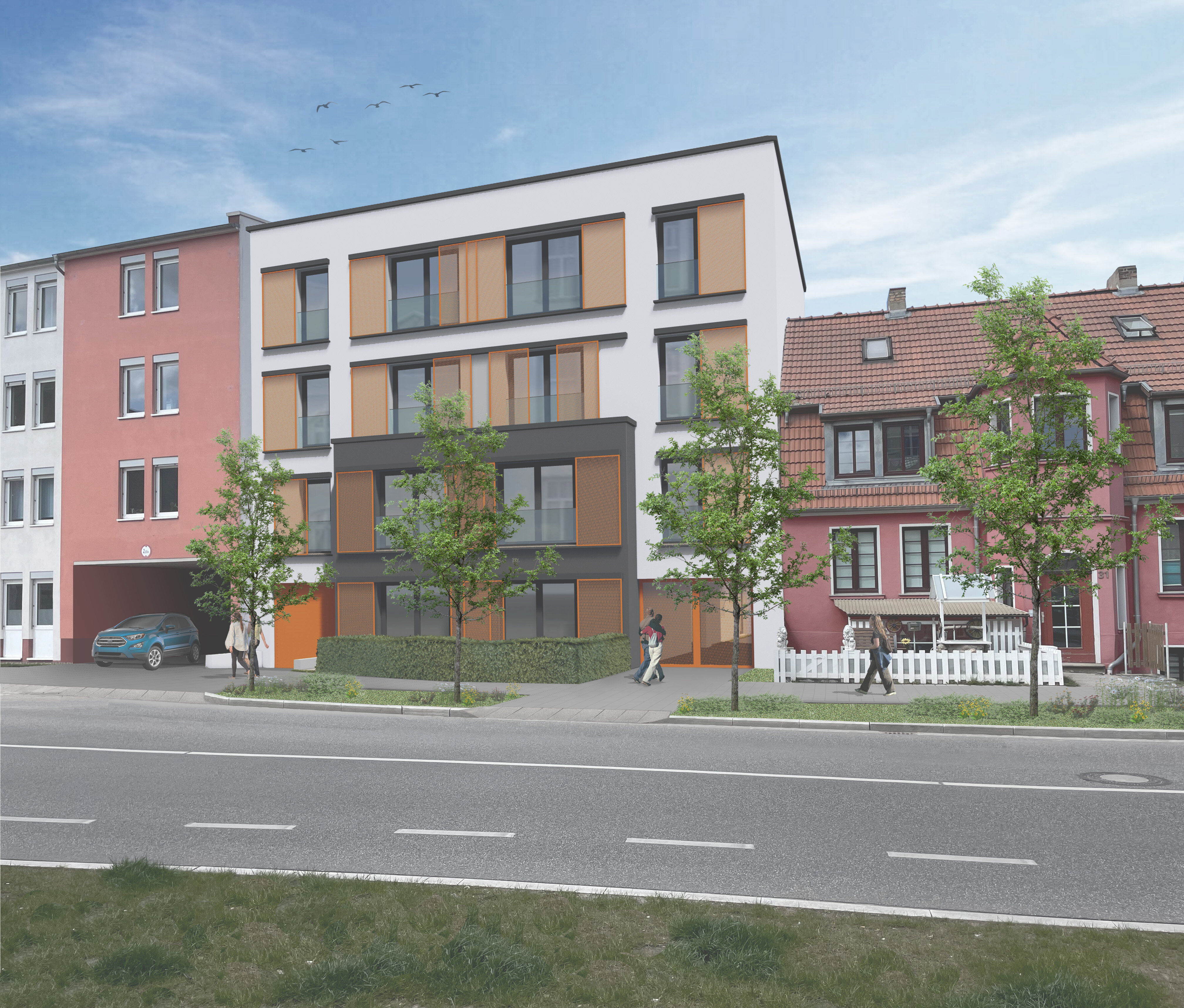 Wohnung zum Kauf provisionsfrei 475.594 € 4 Zimmer 105,2 m²<br/>Wohnfläche 1.<br/>Geschoss ab sofort<br/>Verfügbarkeit Tribseer Damm32 Triebseer Vorstadt Stralsund 18437