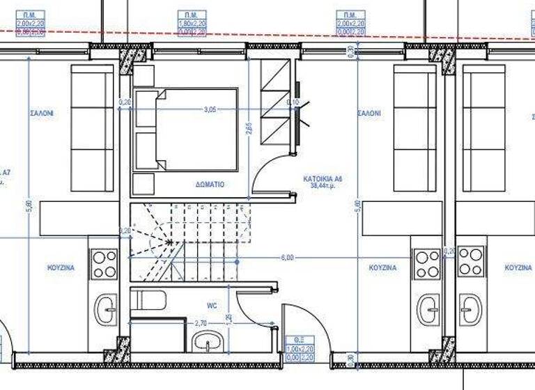 Maisonette zum Kauf 255.000 € 4 Zimmer 70 m² 1. Geschoss Chalkidiki