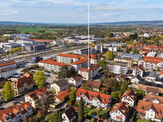 Studio zum Kauf 150.000 € 1 Zimmer 38 m² 2. Geschoss Weilheim Weilheim in Oberbayern 82362