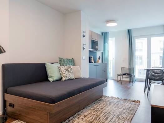Studio zur Miete 1.220 € 1 Zimmer 36,9 m² 4. Geschoss frei ab 01.10.2026 Leopoldstraße 204 Schwabing-Freimann München 80804