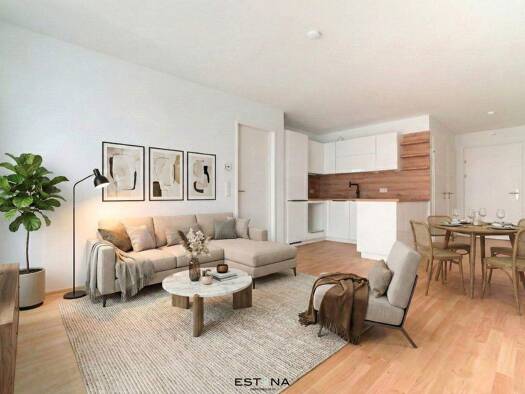 Wohnung zum Kauf - Erstbezug 346.000 € 2 Zimmer 49,8 m² 2. Geschoss Attemsgasse Wien 1220