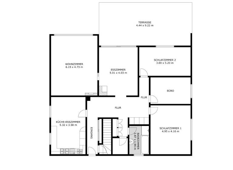 Einfamilienhaus zum Kauf 399.900 € 5 Zimmer 145 m² 918 m² Grundstück Atting 94348