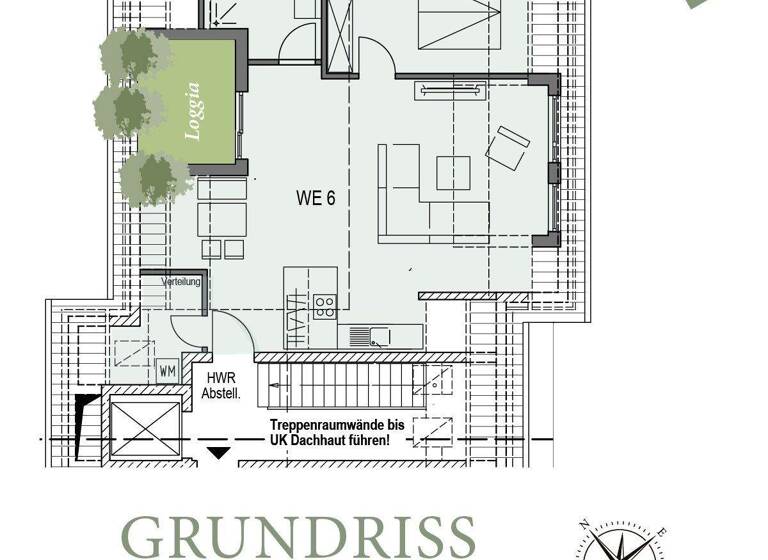 Wohnung zum Kauf - Erstbezug provisionsfrei 289.999 € 2 Zimmer 75 m² 2. Geschoss Wernaustraße 9 Pilgerzell Künzell 36093
