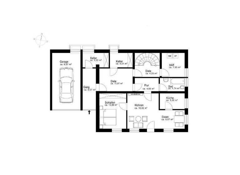 Einfamilienhaus zum Kauf 798.000 € 5,5 Zimmer 161 m² 787 m² Grundstück Günzenhausen Eching 85386