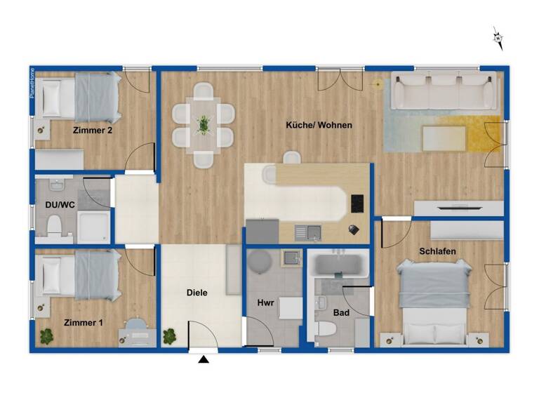 Grundstück zum Kauf 119.000 € 12.228 m²<br/>Grundstück Neuberend 24879