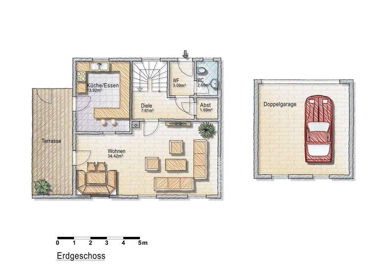 Einfamilienhaus zum Kauf 697.000 € 6 Zimmer 177 m² 739 m² Grundstück Eurasburg 86495