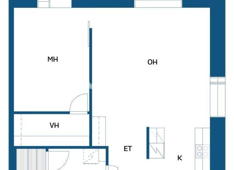 Wohnung zum Kauf 184.000 € 2 Zimmer 60 m² 2. Geschoss Satamatie 25 Oulu 90520