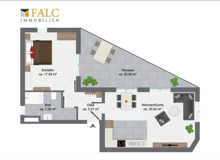 Wohnung zum Kauf 295.000 € 2 Zimmer 75,4 m² Etzhorn Oldenburg 26125