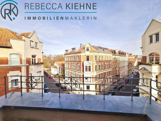 Wohnung zur Miete 440 € 1 Zimmer 43,8 m² 3. Geschoss frei ab sofort Franz-Schubert-Straße 4 Innenstadt Halle 06108