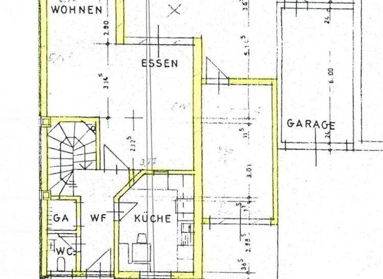 Reihenmittelhaus zur Miete 1.200 € 4 Zimmer 120 m² frei ab 01.05.2026 Innenstadt Bielefeld / Gellershagen 33615