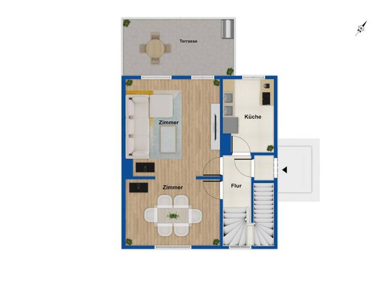 Doppelhaushälfte zum Kauf 490.000 € 4 Zimmer 84 m² 609 m² Grundstück Kleinmachnow 14532