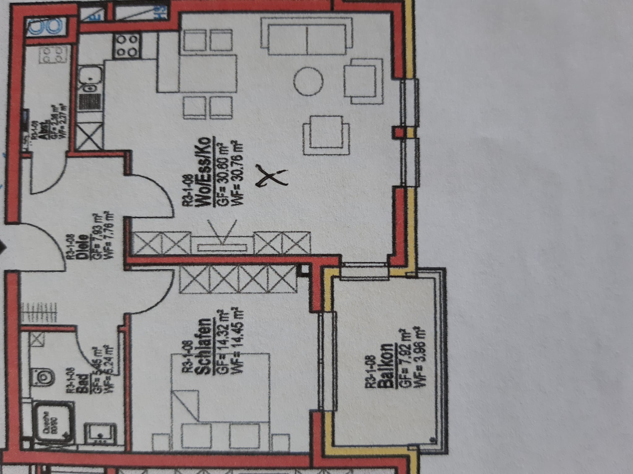 Wohnung zur Miete 590 € 2 Zimmer 64,4 m²<br/>Wohnfläche 1.<br/>Geschoss Hermine Albers Straße Bitburg Bitburg 54634