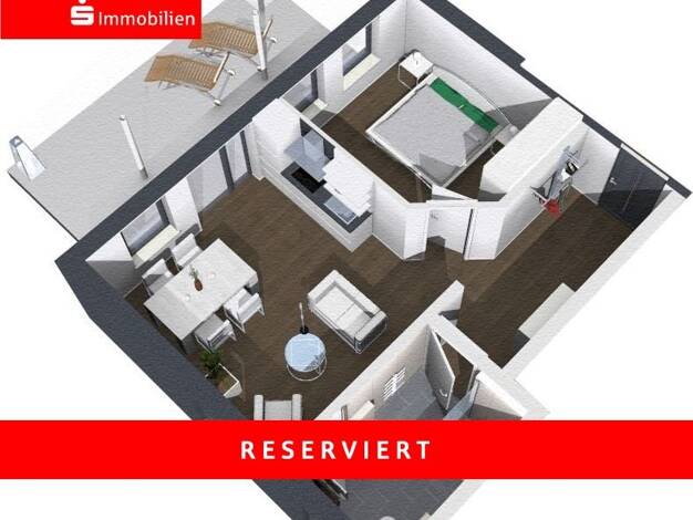 Terrassenwohnung zum Kauf - Erstbezug provisionsfrei 239.000 € 2 Zimmer 60,9 m² Frankenberg Frankenberg 35066