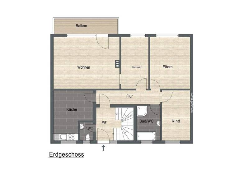 Einfamilienhaus zum Kauf 289.500 € 7 Zimmer 140 m² 389 m² Grundstück Niedereimer Arnsberg 59823