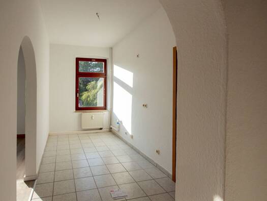 Wohnung zur Miete 215 € 2 Zimmer 42,6 m² 1. Geschoss frei ab sofort Goethestraße 3 Rodewisch Rodewisch 08228