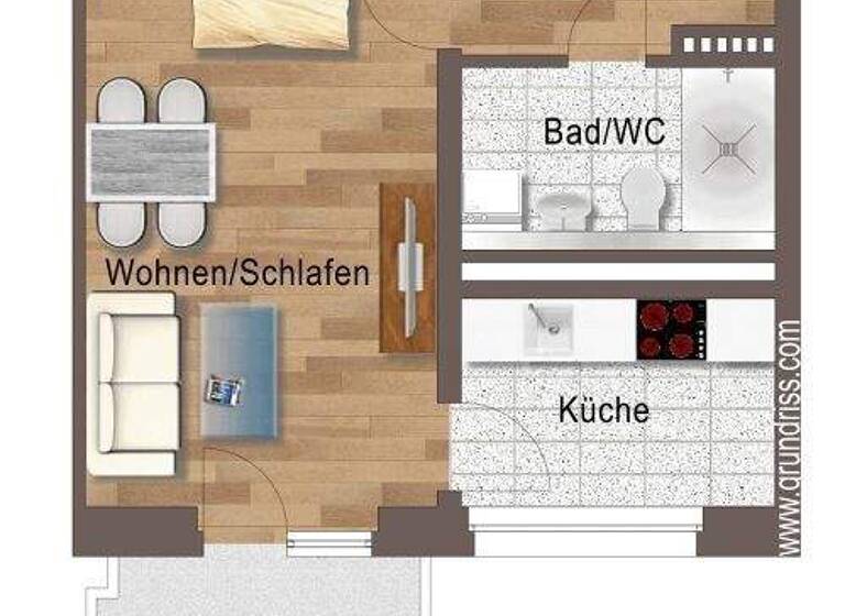 Studio zur Miete 550 € 1 Zimmer 42 m² Deggendorf 94469