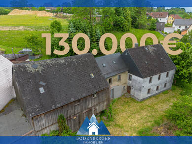Bauernhaus zum Kauf 130.000 € 6 Zimmer 200 m² 2.846 m² Grundstück Nagel Nagel / Reichenbach 95697