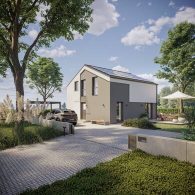 Einfamilienhaus zum Kauf - Neubau 653.397 € 5 Zimmer 135 m² 580 m² Grundstück Kapellen - Mitte Moers 47447