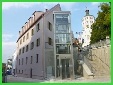 Wohnung zur Miete - Neubau 720 € 2 Zimmer 71,5 m² 1. Geschoss Günzburg Günzburg 89312