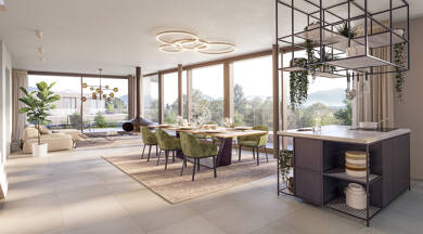 Penthouse zum Kauf - Neubau provisionsfrei 1.995.000 € 4 Zimmer 223 m² 5. Geschoss Herderstraße 4, 6, 8 West, Hausstätt 251 Rosenheim 83024