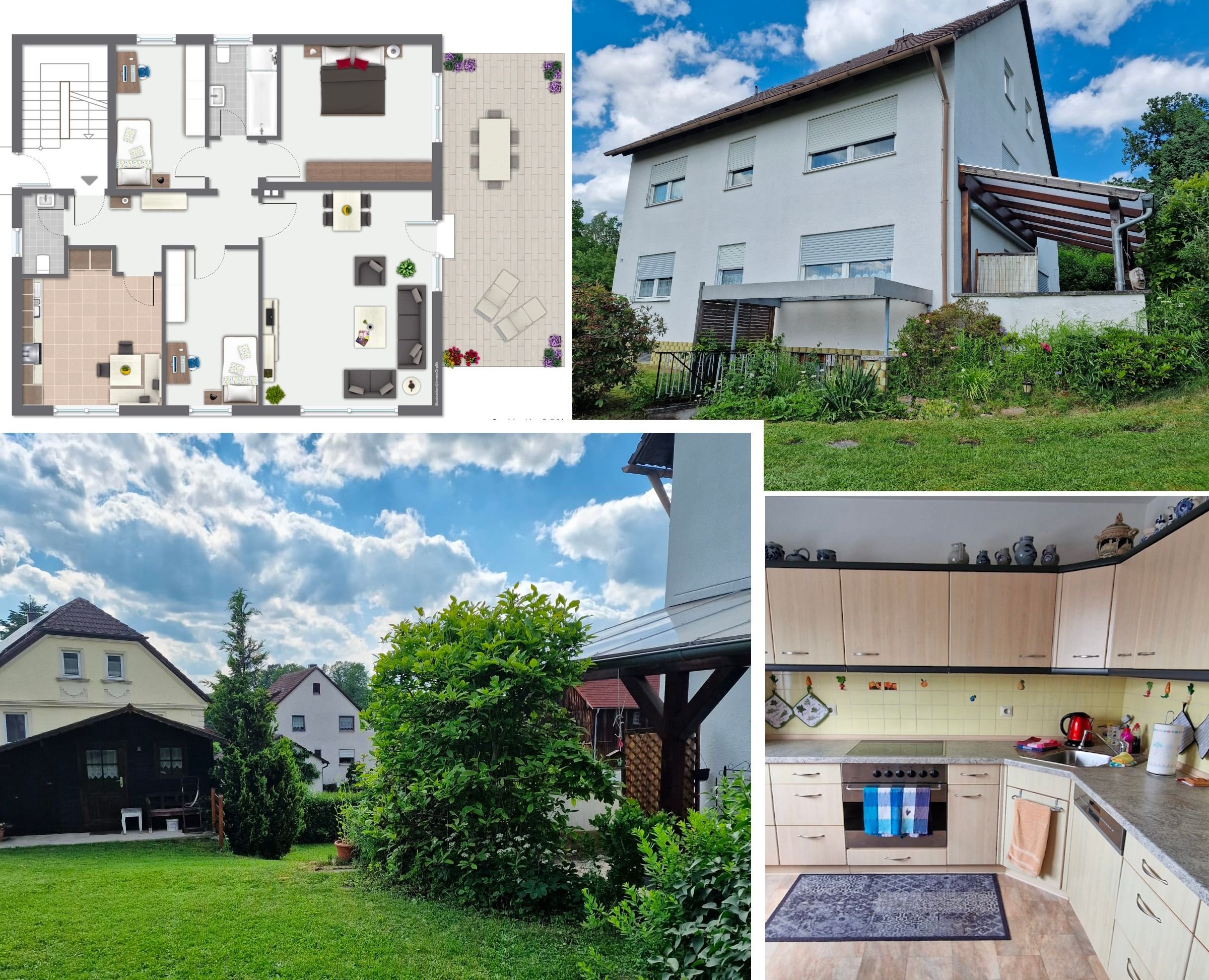 Mehrfamilienhaus zum Kauf 290.000 € 7 Zimmer 182 m²<br/>Wohnfläche 1.178 m²<br/>Grundstück Seybothenreuth Seybothenreuth 95517