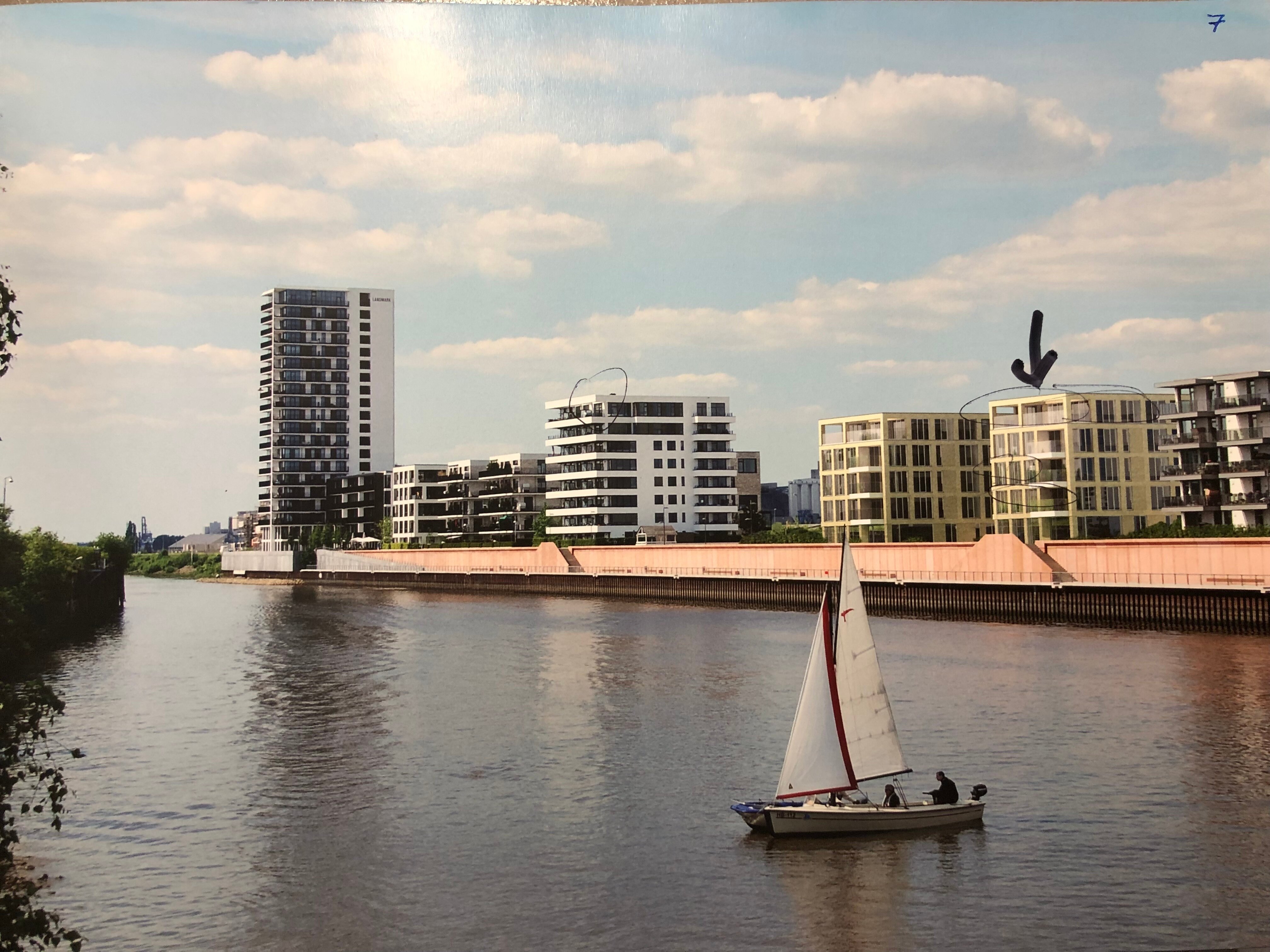 Penthouse zur Miete 3.300 € 5 Zimmer 200 m²<br/>Wohnfläche 4.<br/>Geschoss Konsul-Smidt-Straße Häfen - Handelshäfen Bremen 28217