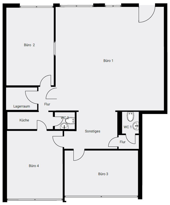 Bürofläche zur Miete 1.731 € 144,3 m²<br/>Bürofläche Wallbergstr. 26 Dachau Dachau 85221