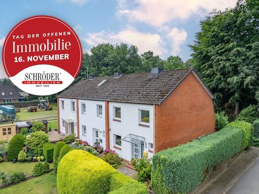 Reihenendhaus zum Kauf 299.000 € 4 Zimmer 87 m² 379 m² Grundstück Johann-von-Schulte-Platz 13 Neukloster Buxtehude 21614