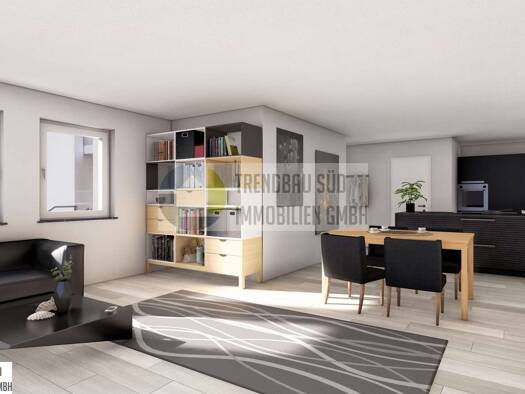 Wohnung zum Kauf - Erstbezug provisionsfrei 421.500 € 3,5 Zimmer 92,7 m² EG Dellmensinger Straße 9 Ersingen Erbach 89155