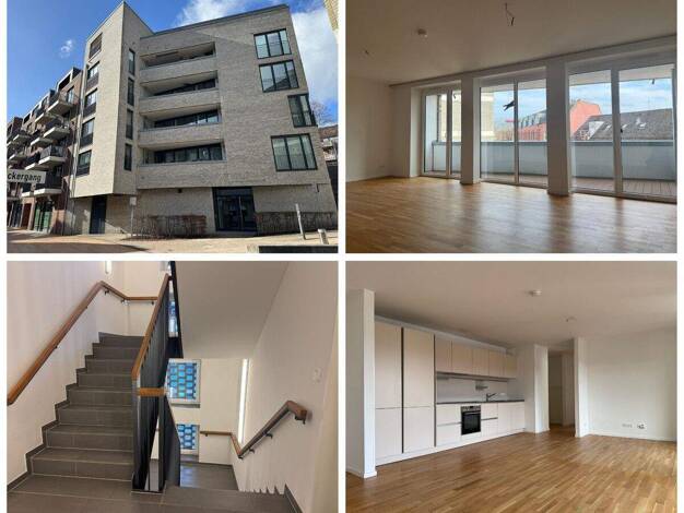 Wohnung zum Kauf - Erstbezug provisionsfrei 369.000 € 2 Zimmer 62 m² 3. Geschoss Bäckergang 10 Vorstadt Kiel / Altstadt 24103