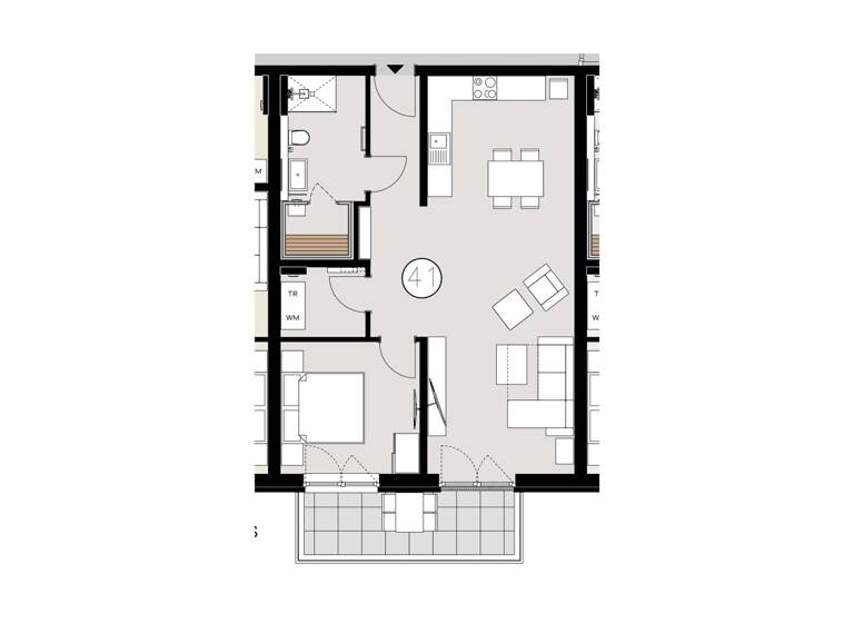 Wohnung zum Kauf - Erstbezug 299.000 € 2 Zimmer 73,5 m² Tossens Butjadingen / Tossens 26969