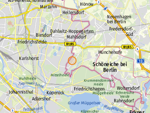 Grundstück zum Kauf 365.000 € 806 m² Grundstück Waldesruh Hoppegarten 15366