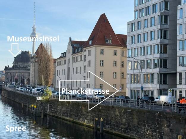 Wohnung zum Kauf provisionsfrei 350.000 € 2 Zimmer 49,9 m² 2. Geschoss Planckstraße 24 Mitte Berlin 10117