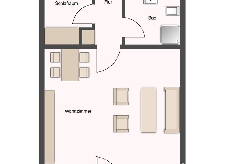 Wohnung zum Kauf 230.000 € 2 Zimmer 38,4 m² Rose 52 Travemünde Lübeck / Travemünde 23570