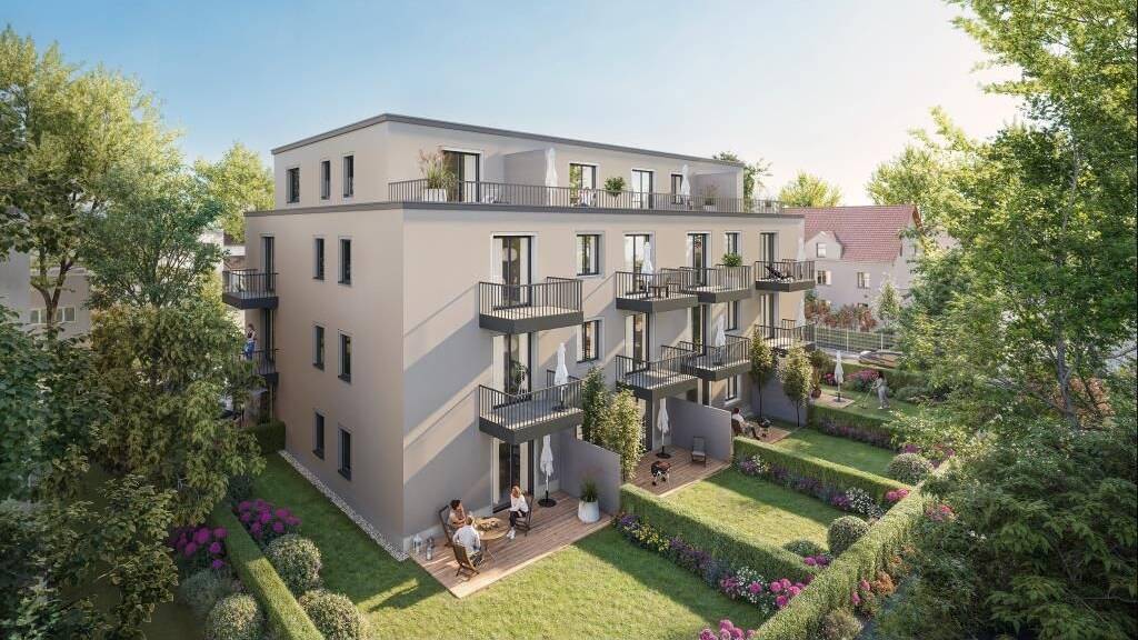 Wohnung zum Kauf - Neubau provisionsfrei 254.900 € 2 Zimmer 42,8 m² Ostenviertel Regensburg 93055