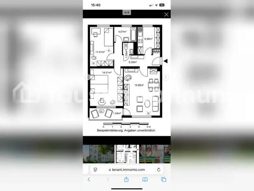 Wohnung zur Miete Tauschwohnung 558 € 3 Zimmer 66 m² Hanau 63452