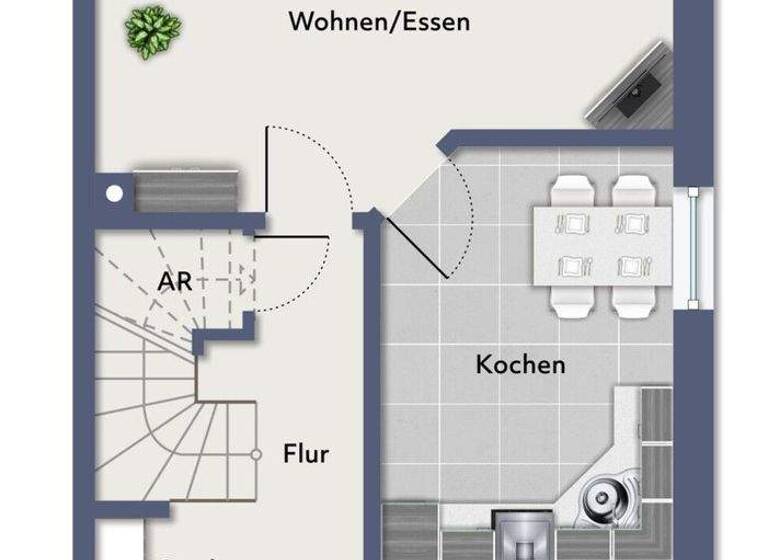 Doppelhaushälfte zum Kauf 349.000 € 5 Zimmer 123,5 m² 393 m² Grundstück Riesenbeck Hörstel 48477