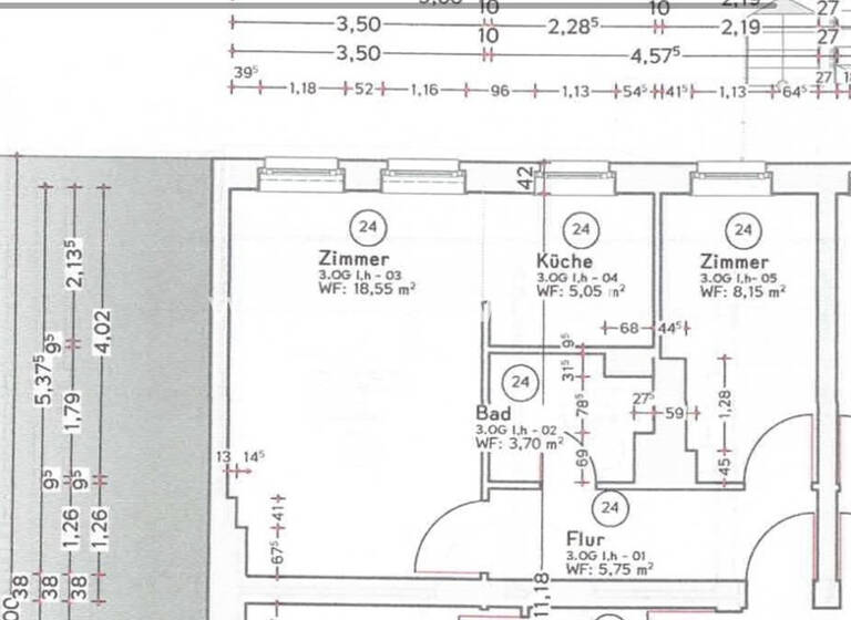 Studio zur Miete Tauschwohnung 1.100 € 2 Zimmer 41 m² 3. Geschoss Oberschöneweide Berlin 12459