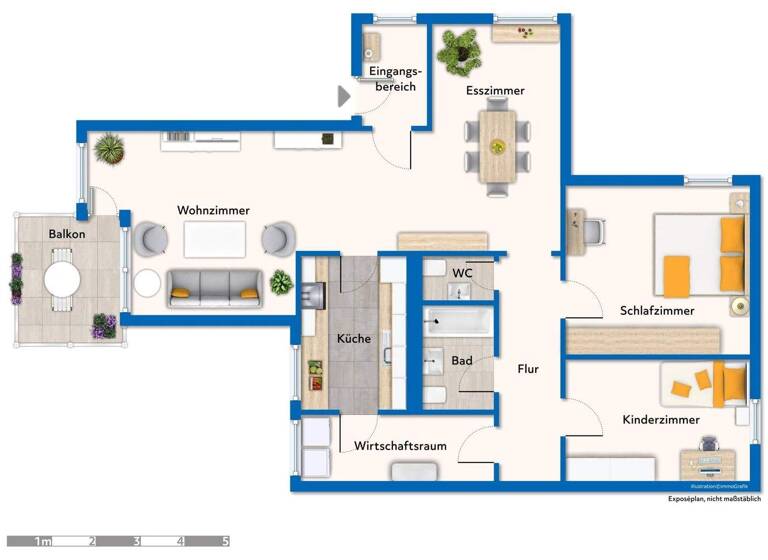 Wohnung zum Kauf 335.000 € 3,5 Zimmer 101 m² Sulzgries Esslingen 73733