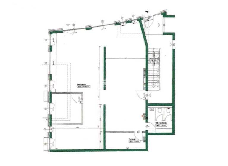 Ladenfläche zur Miete 137,5 m² Verkaufsfläche Altstadt Erfurt 99084