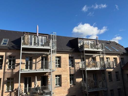 Maisonette zur Miete 1.660 € 3 Zimmer 110 m² Geschoss 4/5 frei ab 01.01.2027 Rudolf-Breitscheid-Straße 3 Innenstadt Fürth 90762