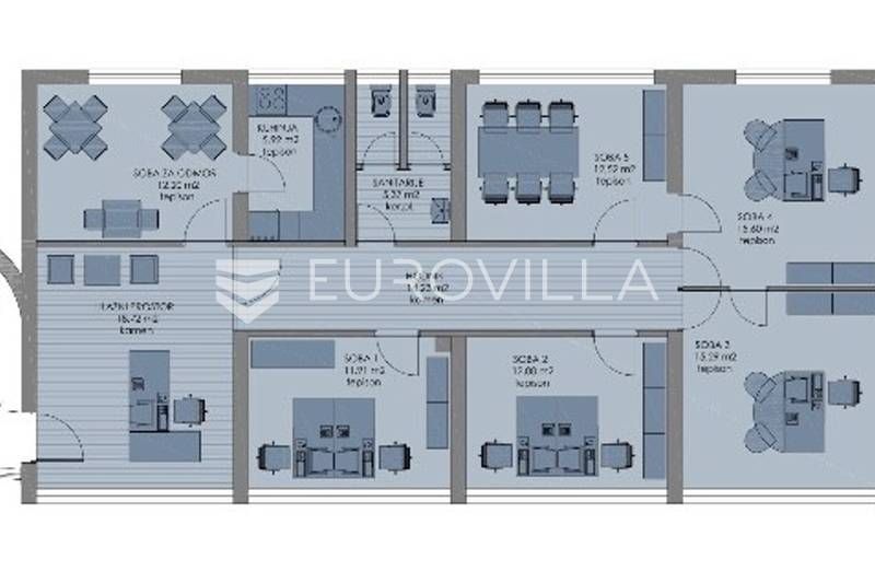 Büro-/Praxisfläche zur Miete 1.250 € Tresnjevka - Sjever Tresnjevka - north 10110