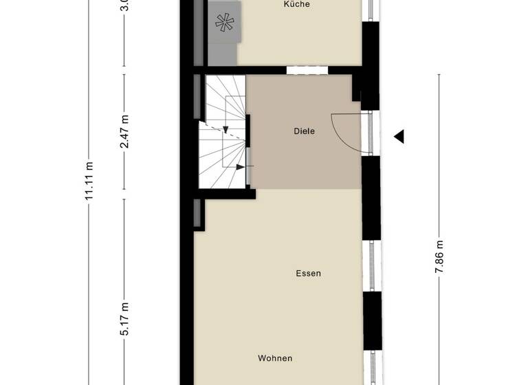 Reihenmittelhaus zum Kauf 149.000 € 2 Zimmer 71 m²<br/>Wohnfläche 50 m²<br/>Grundstück Orsoy / Orsoyerberg / Vierbaum Rheinberg 47495