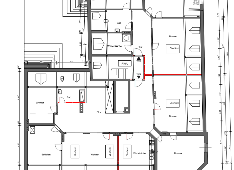 Büro zur Miete 3.500 € 10 Zimmer 350 m² Bürofläche James-von-Moltke-Straße 35 Innenstadt Görlitz 02826