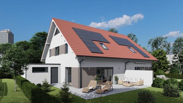 Doppelhaushälfte zum Kauf 552.000 € 4 Zimmer 120 m² 302 m² Grundstück Beihingen Freiberg am Neckar 71691