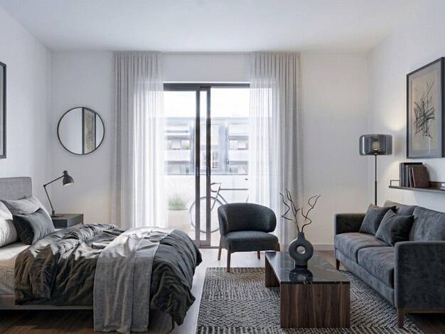 Studio zum Kauf - Neubau 266.000 € 1 Zimmer 30,1 m² EG Fabriciusstraße 27 Bramfeld Hamburg 22177