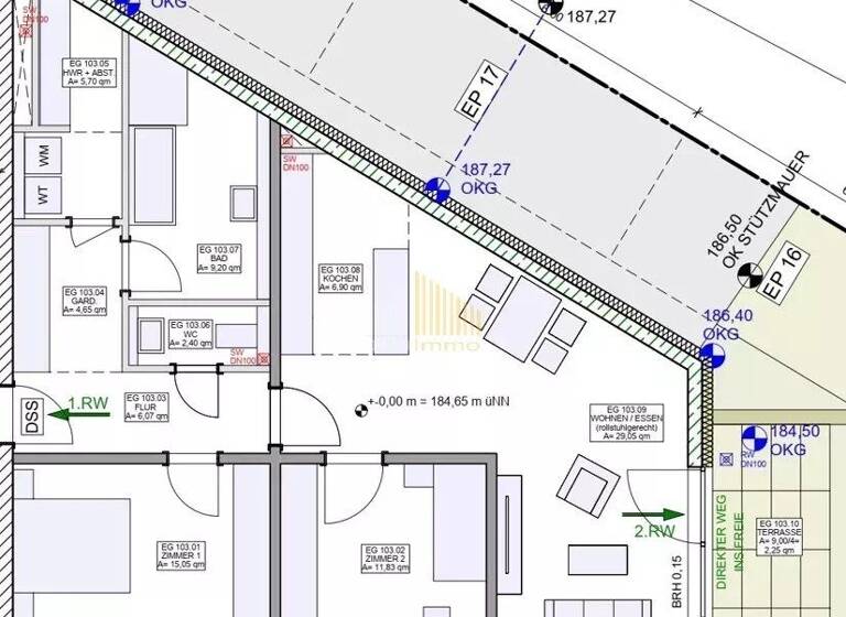 Studio zum Kauf 363.508 € 3 Zimmer 93,2 m² frei ab sofort Irrel 54666