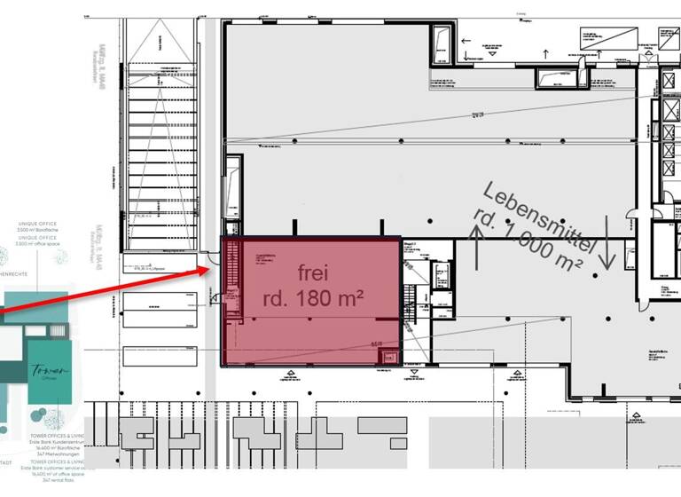 Verkaufsfläche zur Miete - Erstbezug 21,50 € Wien 1220
